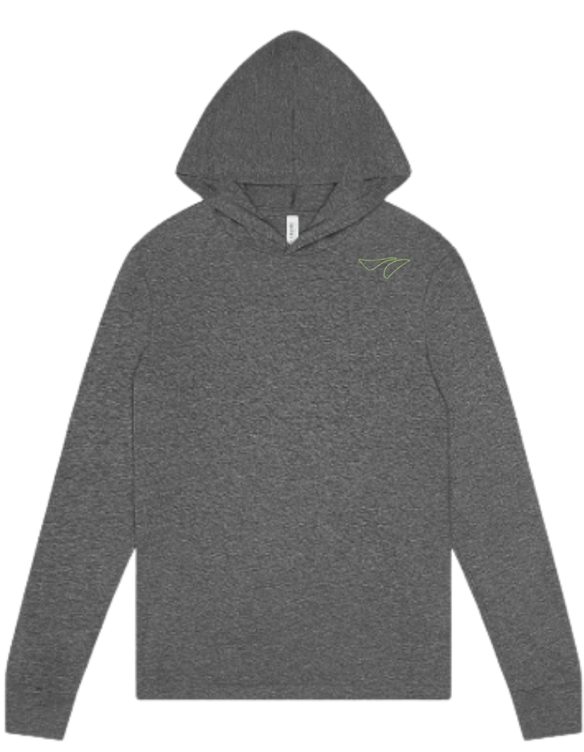 NEW! Path Longsleeve Unisex Grey Hoody Lite