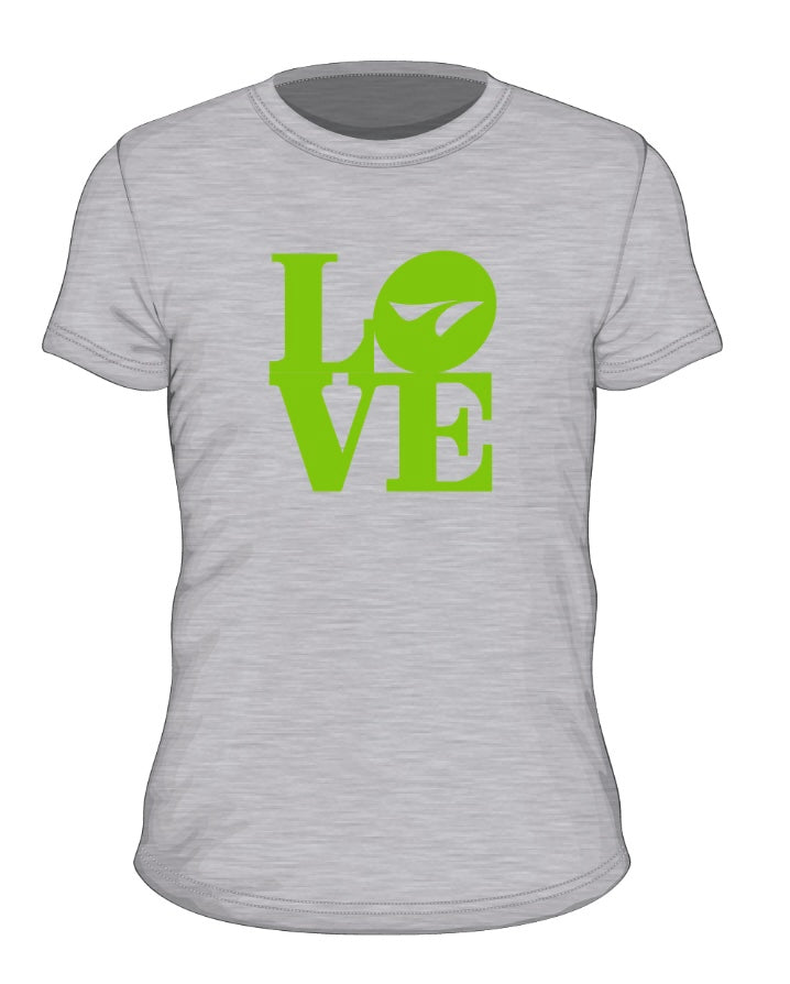 LOVE Grey Unisex Tee