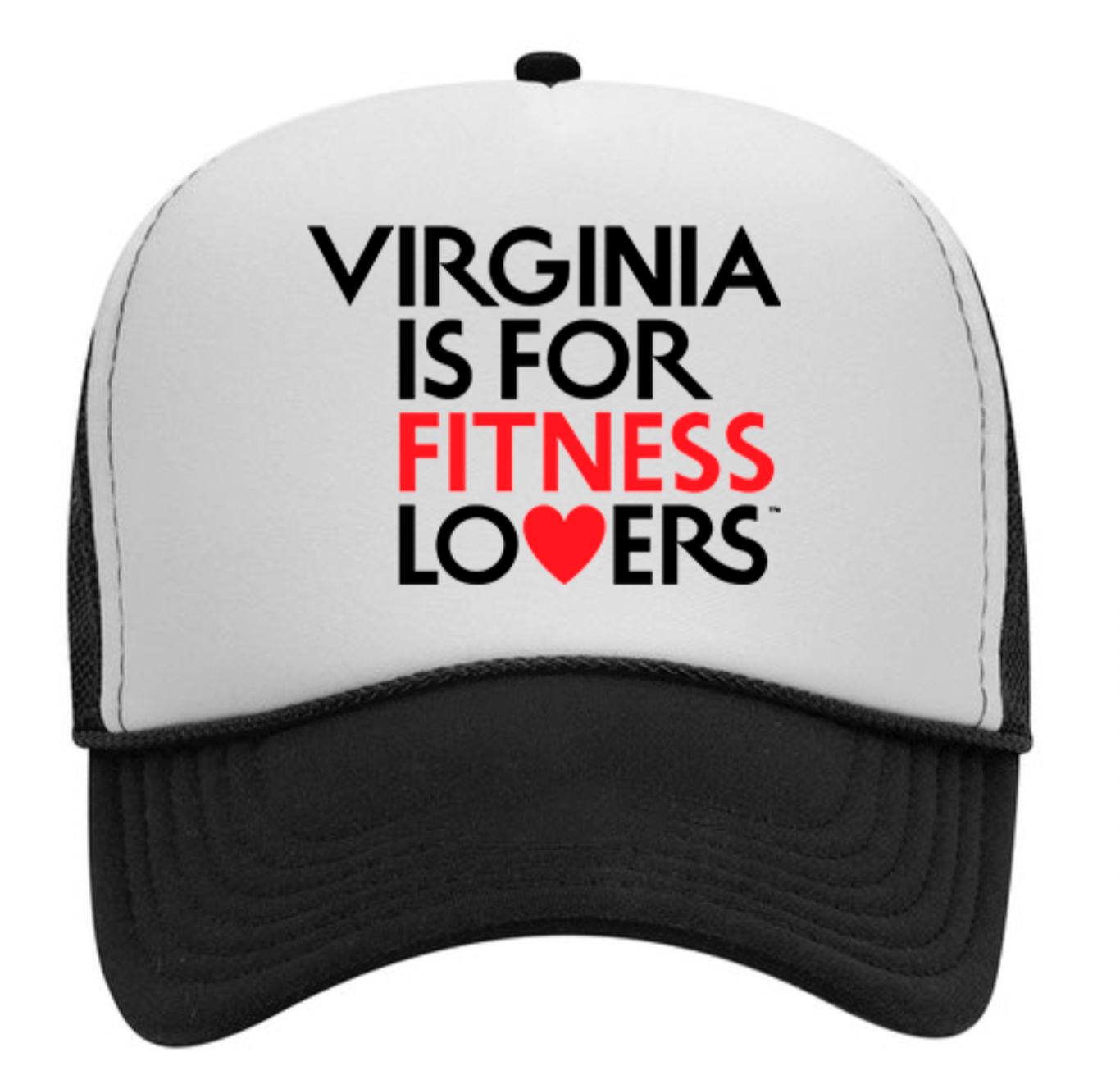 Virginia is for Fitness Lovers Trucker
